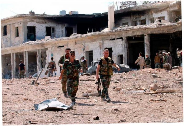 на севере Алеппо