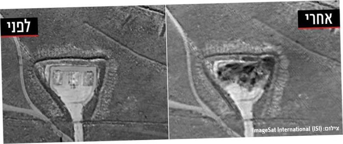 с указанием точек приземления ракет "томагавк"
