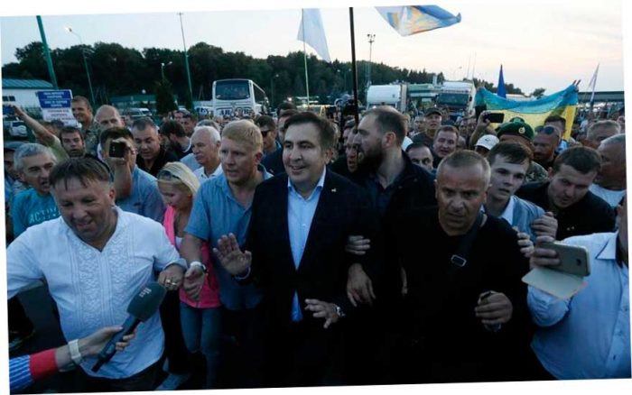 У Порошенко сгорел сарай